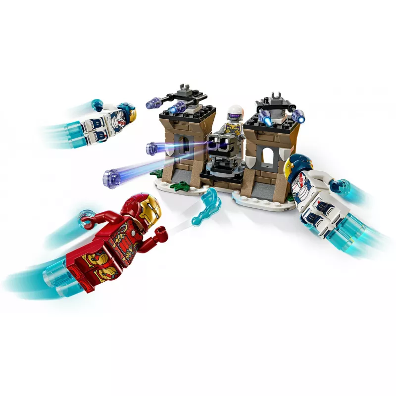 Set da costruzione LEGO 76288 Marvel Super Heroes Iron Man Iron Legion con minifigure soldato HYDRA, modello da costruire