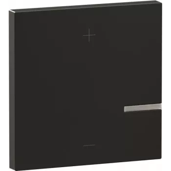 Legrand Placca SEANO per dimmer a sfioramento nero (765341)
