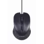 Tastiera full-size cablata Gembird KBS-UM-04 USB QWERTY US-inglese con mouse, nero, cavo 1,5 m