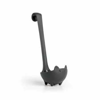 Mestolo per zuppa Ototo Design Katie nero lunghezza 165,1 mm larghezza 96,5 mm altezza 271,7 mm