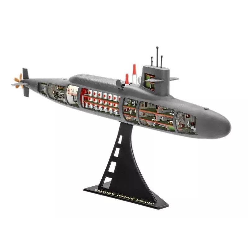 Modello in plastica nave REVELL S.S.B. Abraham Lincoln scala 1/253 kit
