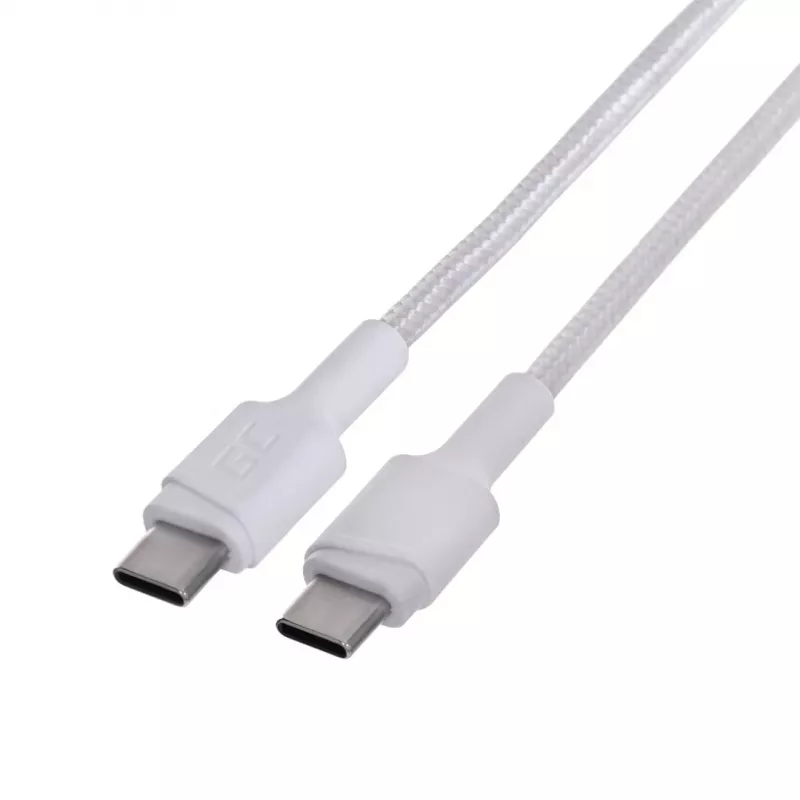 Cavo USB Green Cell KABGC30W USB 3.2 Gen 1 (3.1 Gen 1) 1,2 m USB-C bianco