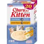 Snack di cibo umido per gatti INABA Kitten pollo e tonno 20 x 14 g — snack per gattini