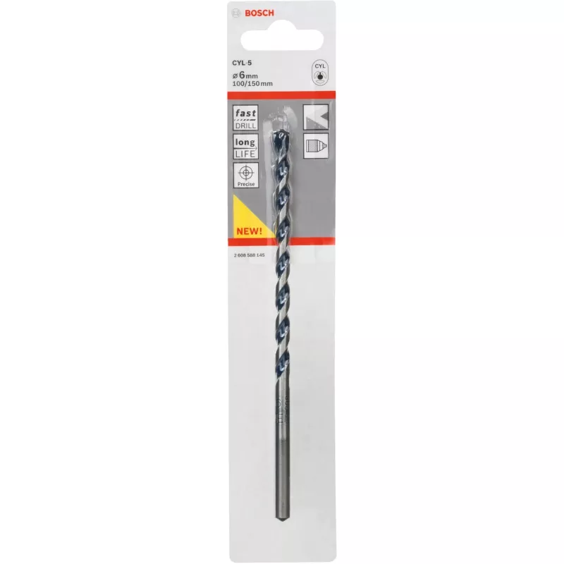 Punta per trapano Bosch CYL-5 6 mm 150 mm