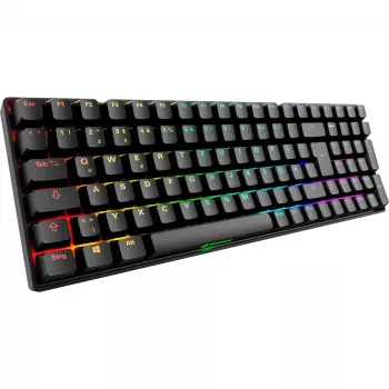 Sharkoon Skiller SGK50 S2 nero layout DE tastiera Gateron Yellow