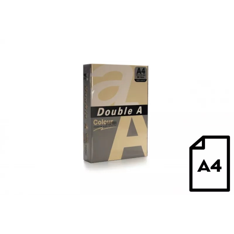 Carta colorata Double A, 80g, A4, 500 fogli, Old Rose