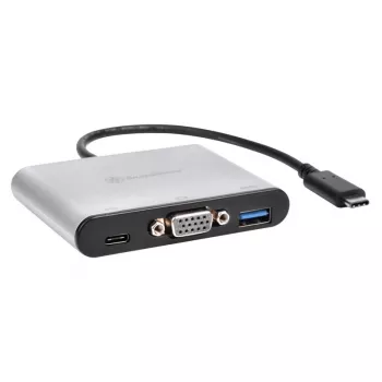 Adattatore video esterno SILVERSTONE CH7517 USB-C a VGA (Chrontel CH7517) connettore display esterno