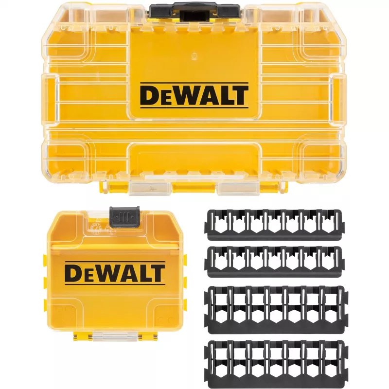 Cassetta per attrezzi DeWalt DT70801 piccola ToughCase contenitore portatile con chiusure sicure
