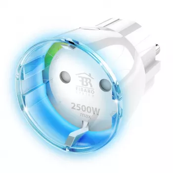 Fibaro FIBEFGWPF-102-5 adattatore di spina Tipo F bianco
