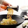 GEFU Spirelli tagliaverdure manuale nero, argento plastica, acciaio inox