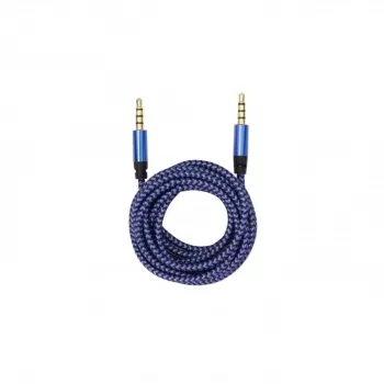 Cavo AUX Sbox 3535-1.5BL 3,5 mm a 3,5 mm blu mirtillo