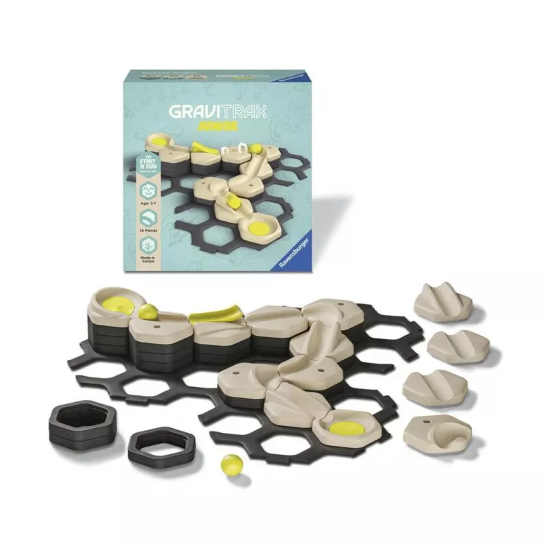 Ravensburger GraviTrax Junior set di partenza S Start & Run giocattolo pista di biglie (27531)