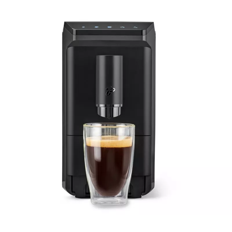 Macchina per espresso Tchibo Esperto Mini nera – compatta macchina per espresso per uso domestico