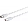 Cavo coassiale per antenna ShiverPeaks 80018-20 schermato al 100% compatibile BK, attenuazione 75 dB