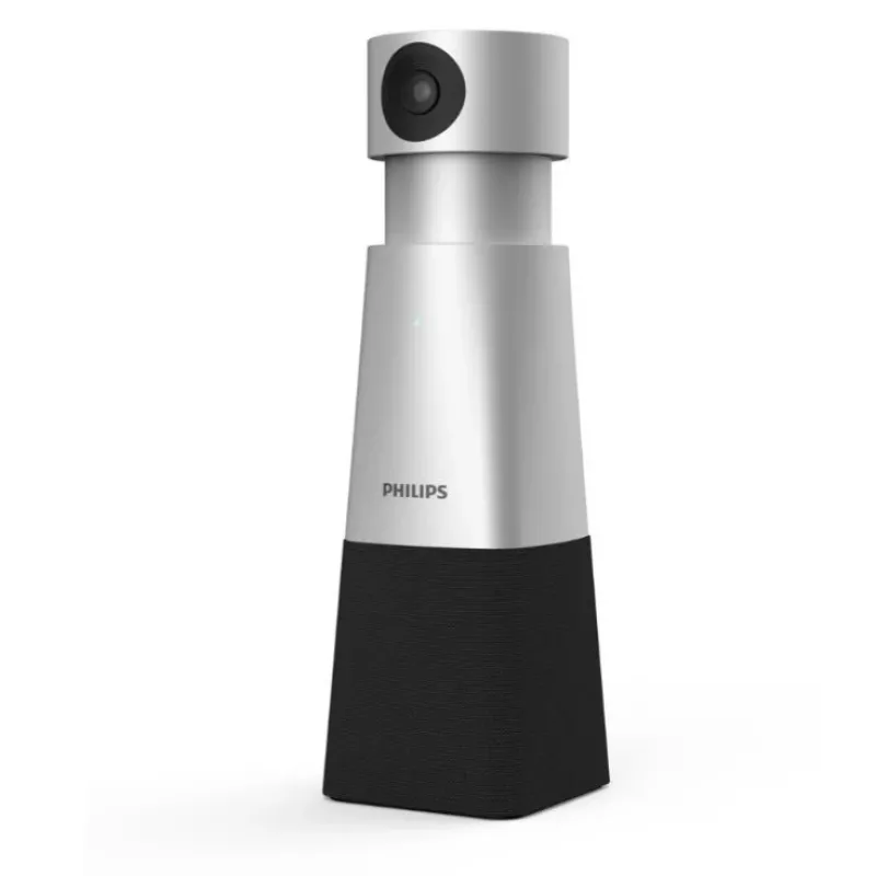 Philips PSE0550 SmartMeeting videocamera per videoconferenza 4K portatile con microfono integrato, 30 fps, USB, nero/argento