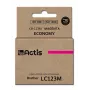 Actis KB-123M inchiostro (sostitutivo per Brother LC123M/LC121M; Standard; 10 ml; magenta)