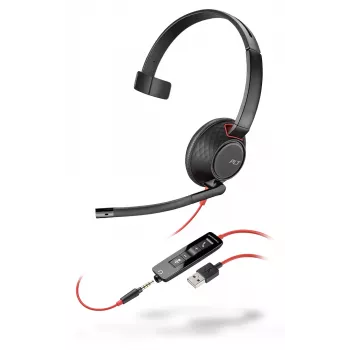 Cuffia Poly Blackwire 5210 monaurale USB-C