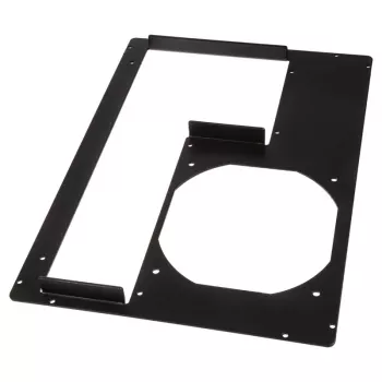 Pannello posteriore per case PC Micro-ATX, DimasTech S0022GB, 5 slot di espansione, nero grafite