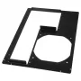 Pannello posteriore per case PC Micro-ATX, DimasTech S0022GB, 5 slot di espansione, nero grafite