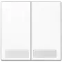 Jung LS 995 NA WW Bilanciere con campo nome, bianco, IP44