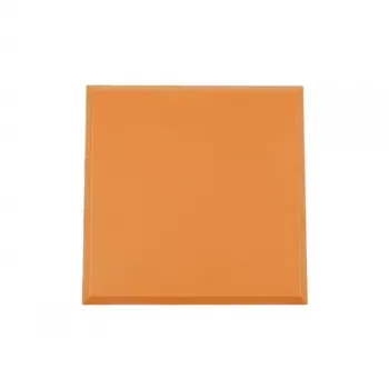 ALLNET Brick'R'knowledge custodia in plastica 2x2 arancione parte superiore e inferiore confezione da 10