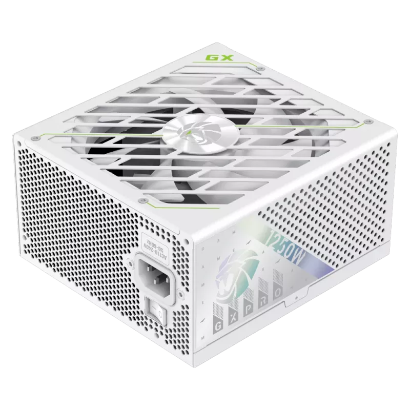 Alimentatore Gamemax, 80 PLUS, Gold | GX PRO 1250G WH | 1250 W