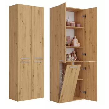 Mobile bagno Topeshop NEL 1K DD ART KPL rovere