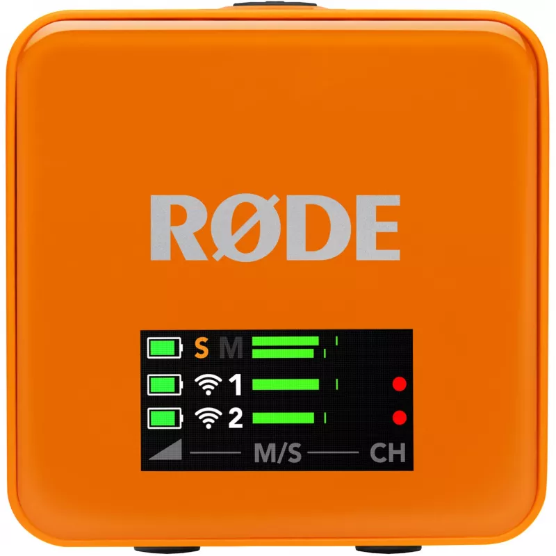RØDE Wireless GO III arancione - sistema microfonico wireless (arancione)