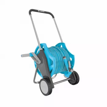 Carrello portatubo da giardino Cellfast Explorer 30 m 1/2 pollice con tubo e accessori
