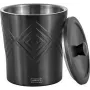 Secchiello per ghiaccio Lurch 00240795 acciaio inox doppia parete grigio scuro 1,5 l, Ø14,8 cm H18,5 cm