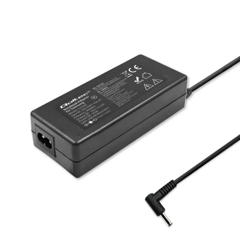Alimentatore QOLTEC 65W 19V 3,42A per laptop e dispositivi compatibili