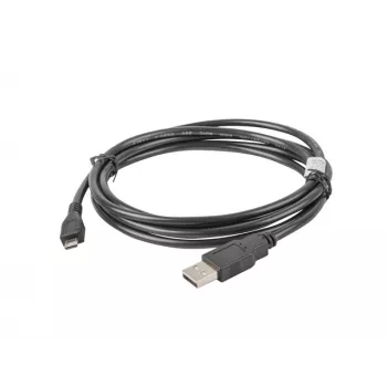 Cavo USB 2.0 LANBERG CA-USBM-10CC-0018-BK, Micro-USB B su USB A, 1,8 m, nero
