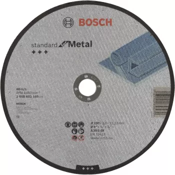 Disco da taglio Bosch A 30 S BF nucleo piatto ghisa metallo non ferroso acciaio