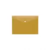 Busta con stampa Forpus, A4, plastica, gialla, trasparente