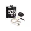 Shure SE535 cuffie con filo in-ear palco/studio trasparente