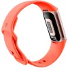 Fitbit Charge 6 - Champagne Gold alluminio - Activity tracker con Infinity Band - silicone - color corallo - NFC, Bluetooth - 37.64 g (40-56-7910)
