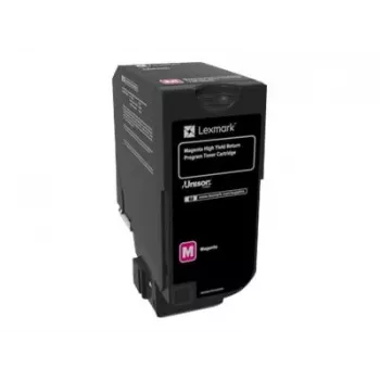 Lexmark 74C2HM0 Cartuccia toner di restituzione, magenta, alta resa
