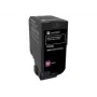 Lexmark 74C2HM0 Cartuccia toner di restituzione, magenta, alta resa