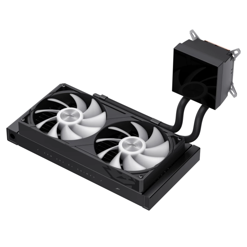 Dissipatore a liquido per CPU Gamemax | GLACIER 240 LCD BK | Intel, AMD
