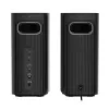 CREATIVE T60 diffusori desktop Hi-Fi compatti 2.0 con dialogo chiaro e surround tramite Sound Blaster SmartComms Kit, connessioni audio USB-C, microfono e cuffie B