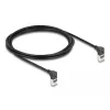Cavo patch Ethernet Delock 80282 nero