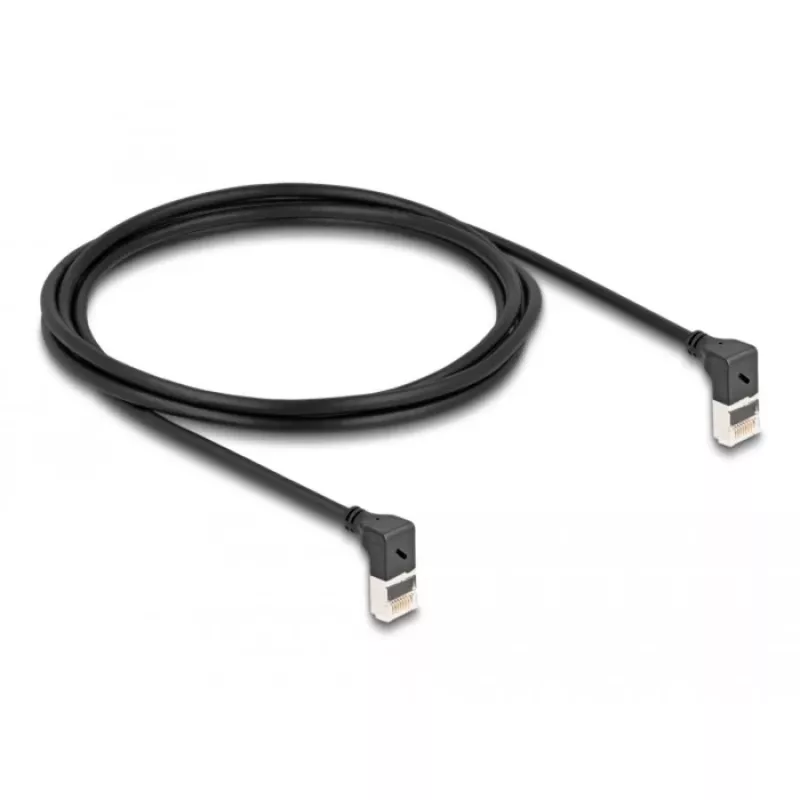 Cavo patch Ethernet Delock 80282 nero