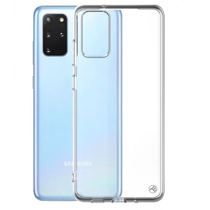 Custodia in silicone Tellur per Samsung S20 Plus trasparente – custodia morbida protettiva