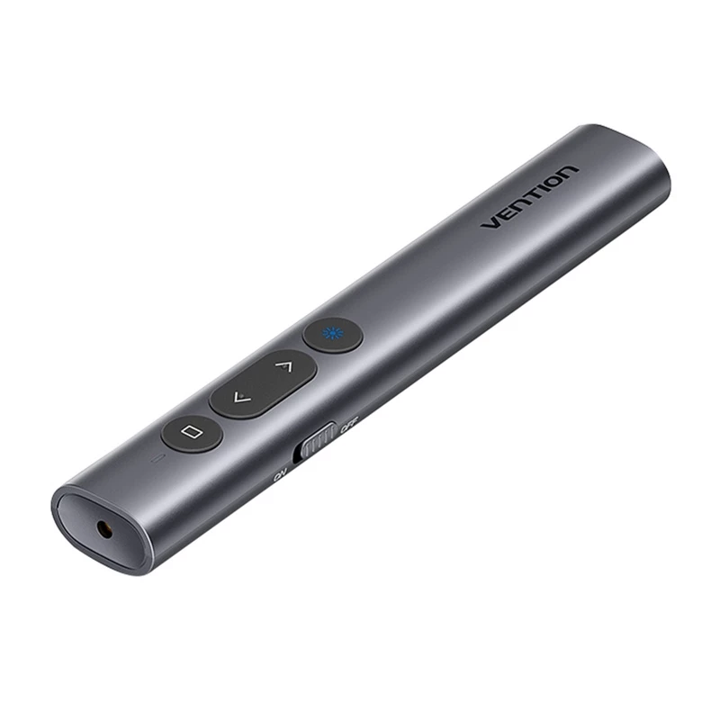 Puntatore laser wireless Vention KQIH0 – laser rosso, portata massima 50 m, interfaccia USB, leggero case in PVC