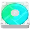 Ventola per case APNX FP1-120 WH 120mm ARGB PWM - bianco