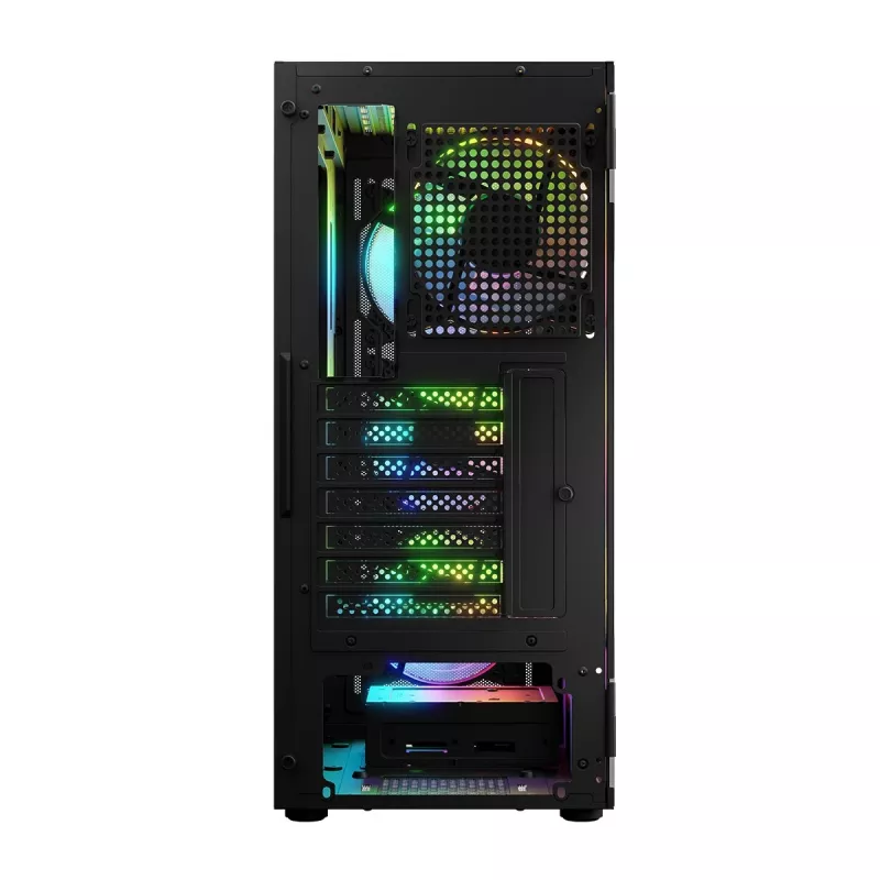 Case LOGIC CONCEPT Portos ARGB ATX Mid-Tower, nero