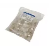Connettore maschio per cavi RJ-45 LOGILINK MP0002, CAT5e, trasparente, confezione da 100 pz.