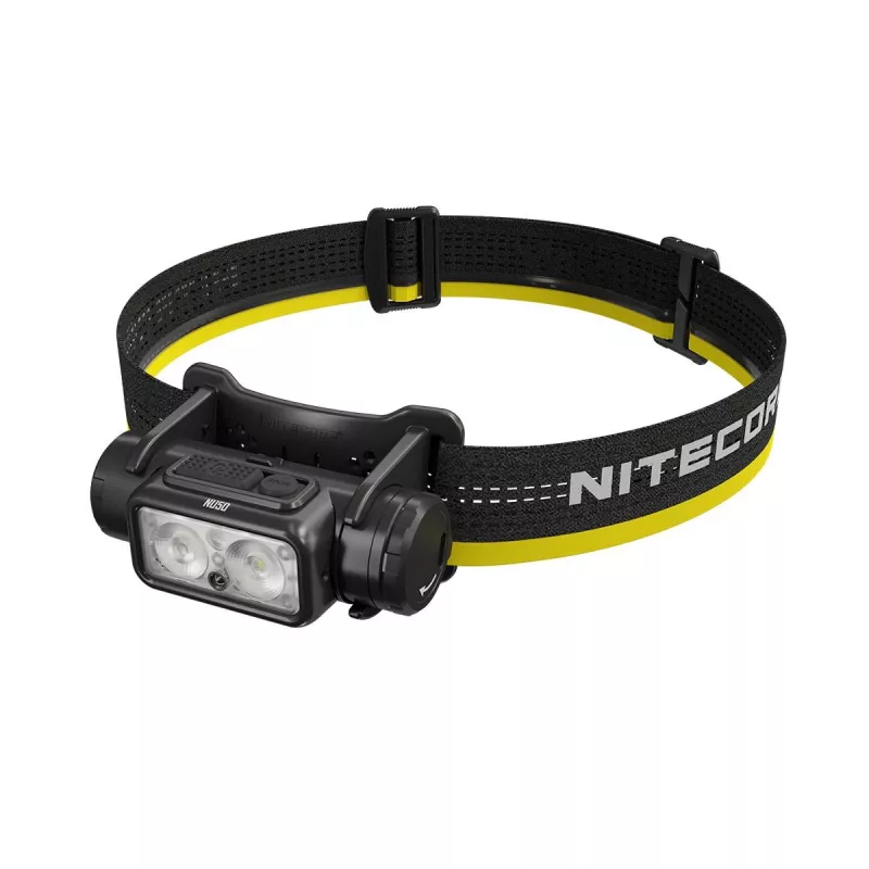 Torcia frontale Nitecore NU50 nero giallo LED impermeabile antiurto