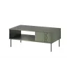 Cama TRESSE Panca / Tavolo 110x60x40 verde opaco