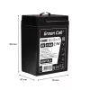 Batteria AGM VRLA 6V 4,5Ah IP54